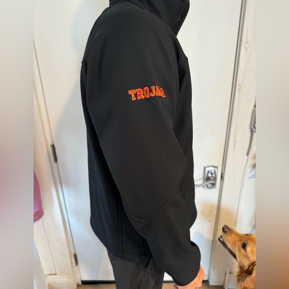 Columbia Soft Shell Usc Jacket With Embroidered D… - image 2